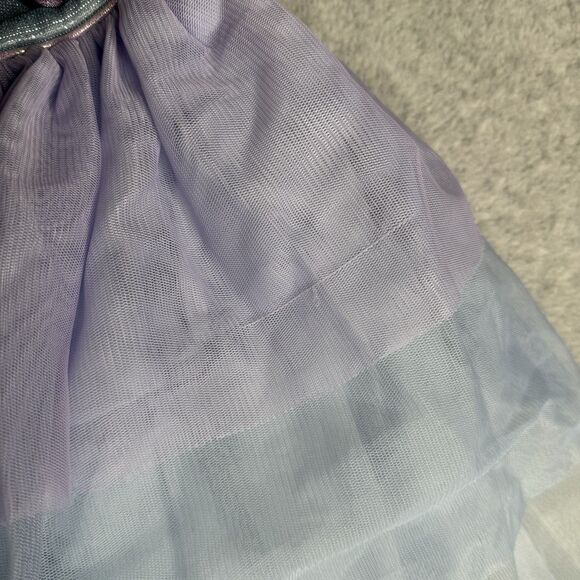Cat & Jack Girls Dress S 6/6X Purple Ombre Glitter Tulle Tutu Sparkle Princess - Picture 5 of 8